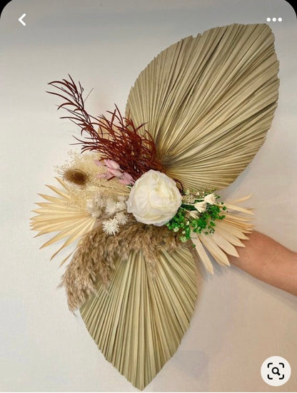 20X15" LARGE Natural Sun-Dried Boho-Style Palm Leaf Home Decor, Free Shipping!