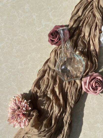 Mini Pampass Grass & Palm Bouquet Bundle + FREE Vase + FREE Shipping