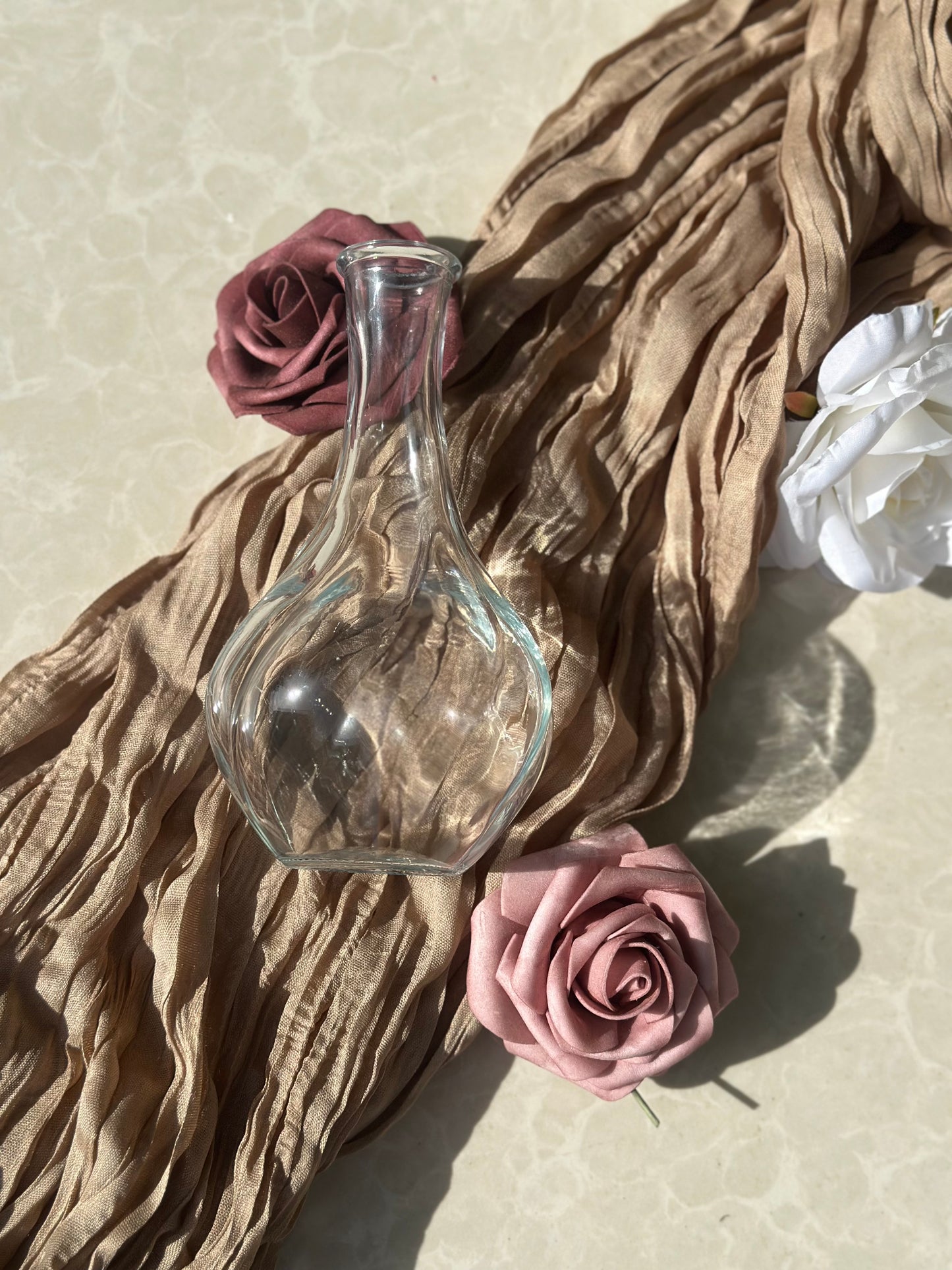 Mini Pampass Grass & Palm Bouquet Bundle + FREE Vase + FREE Shipping