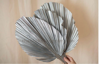 14” Custom Color Painted Palm Leaves (no extra cost) 3pcs