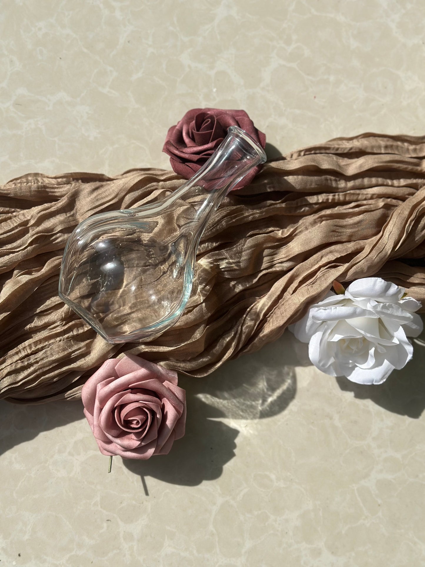 Mini Pampass Grass & Palm Bouquet Bundle + FREE Vase + FREE Shipping