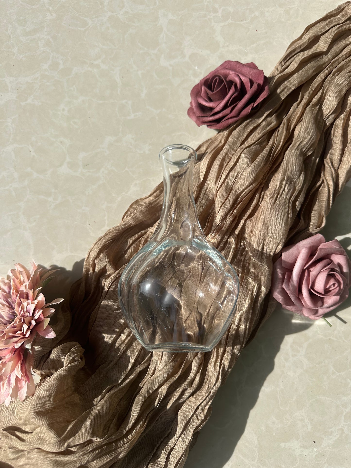 Mini Pampass Grass & Palm Bouquet Bundle + FREE Vase + FREE Shipping