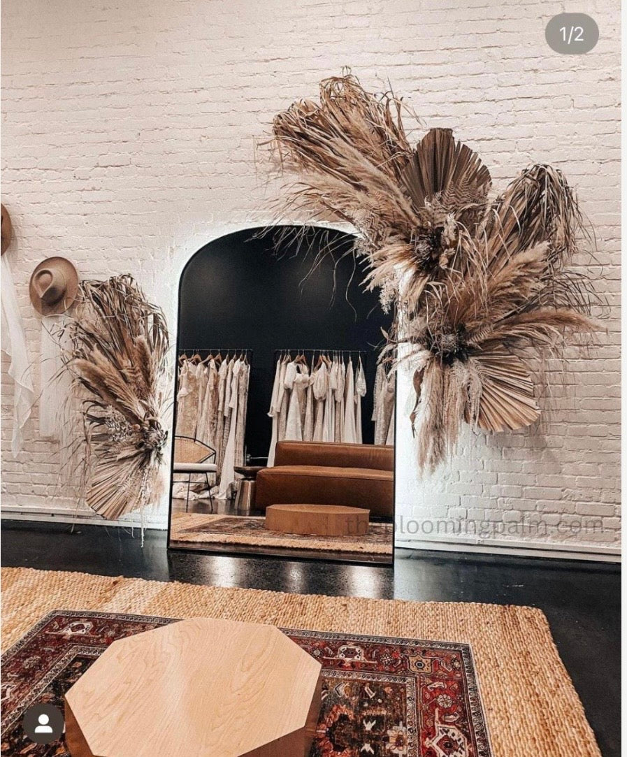 20X15" LARGE Natural Sun-Dried Boho-Style Palm Leaf Home Decor, Free Shipping!
