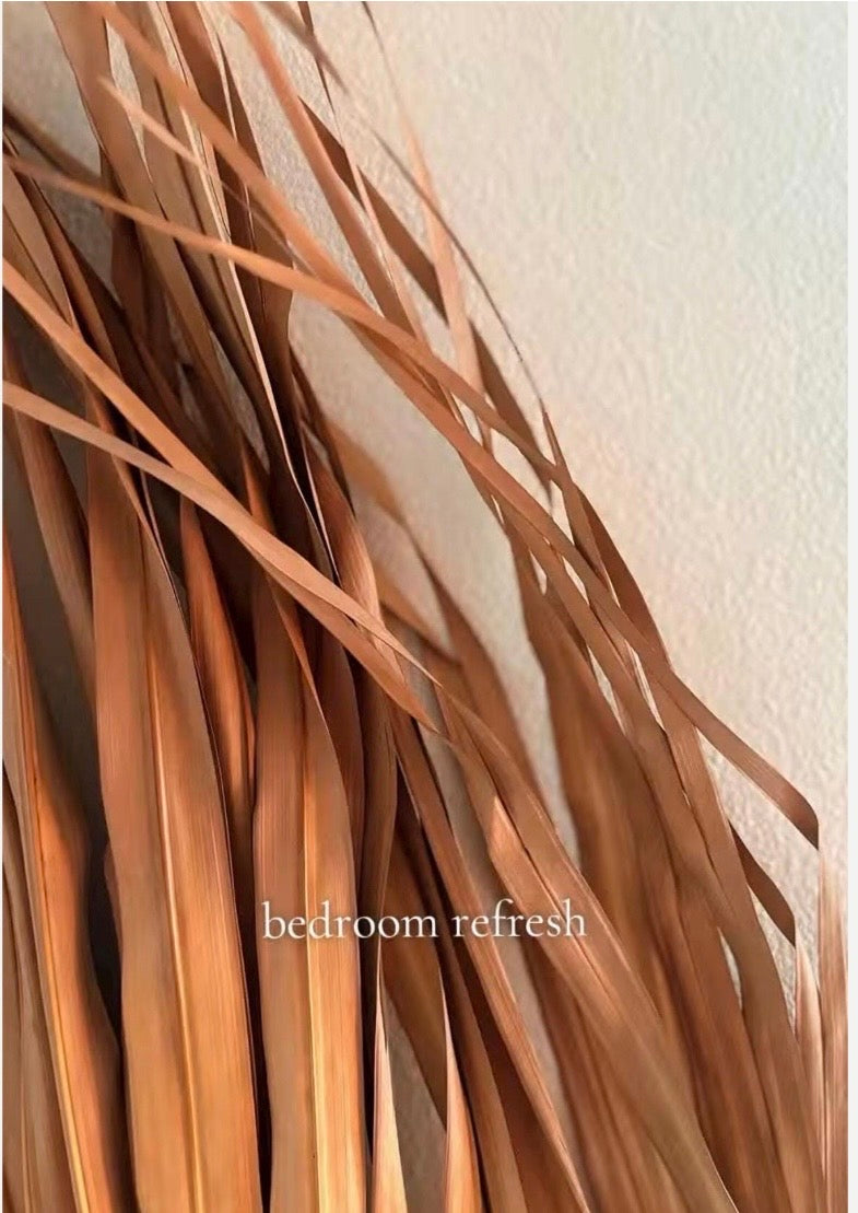 2 Jumbo Set of Dried Palm Leaves Decor, DIY Decor Material for Outdoor and Indoor, Boho Rustic Wedding Backdrops & Photoshoot Props