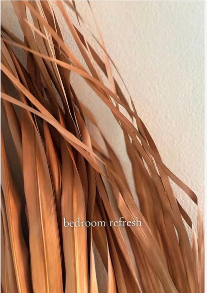 2 Jumbo Set of Dried Palm Leaves Decor, DIY Decor Material for Outdoor and Indoor, Boho Rustic Wedding Backdrops & Photoshoot Props