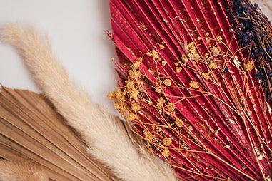 12 PCS Cake Topper, Boho, Flower, Palm Leaves, Cake Decorations, for Bohemian Wedding, Baby Shower, Birthday, Party Supplies, PINK