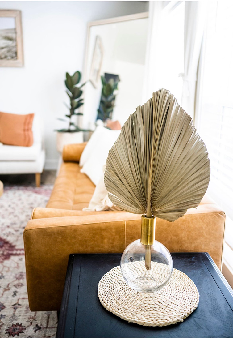 20X15" LARGE Natural Sun-Dried Boho-Style Palm Leaf Home Decor, Free Shipping!